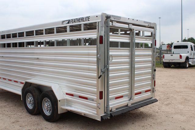 2026 Featherlite 8127 - 24' GN Livestock Trailer All-Aluminum 24' GN Livestock with 2 Cut Gates | CONROE, TX | SportChassis/ Featherlite Trailers of Texas 2026 Featherlite 8127 - 24' GN Livestock Trailer All-Aluminum 24' GN Livestock with 2 Cut Gates | CONROE, TX | SportChassis/ Featherlite Trailers of Texas