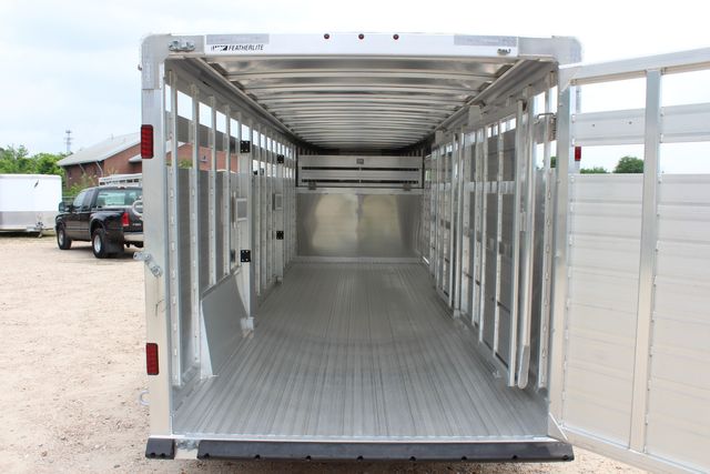 2026 Featherlite 8127 - 24' GN Livestock Trailer All-Aluminum 24' GN Livestock with 2 Cut Gates | CONROE, TX | SportChassis/ Featherlite Trailers of Texas 2026 Featherlite 8127 - 24' GN Livestock Trailer All-Aluminum 24' GN Livestock with 2 Cut Gates | CONROE, TX | SportChassis/ Featherlite Trailers of Texas