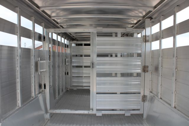 2026 Featherlite 8127 - 24' GN Livestock Trailer All-Aluminum 24' GN Livestock with 2 Cut Gates | CONROE, TX | SportChassis/ Featherlite Trailers of Texas 2026 Featherlite 8127 - 24' GN Livestock Trailer All-Aluminum 24' GN Livestock with 2 Cut Gates | CONROE, TX | SportChassis/ Featherlite Trailers of Texas