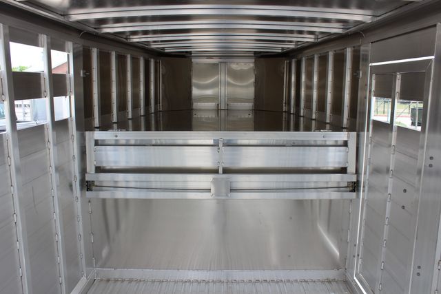 2026 Featherlite 8127 - 24' GN Livestock Trailer All-Aluminum 24' GN Livestock with 2 Cut Gates | CONROE, TX | SportChassis/ Featherlite Trailers of Texas 2026 Featherlite 8127 - 24' GN Livestock Trailer All-Aluminum 24' GN Livestock with 2 Cut Gates | CONROE, TX | SportChassis/ Featherlite Trailers of Texas