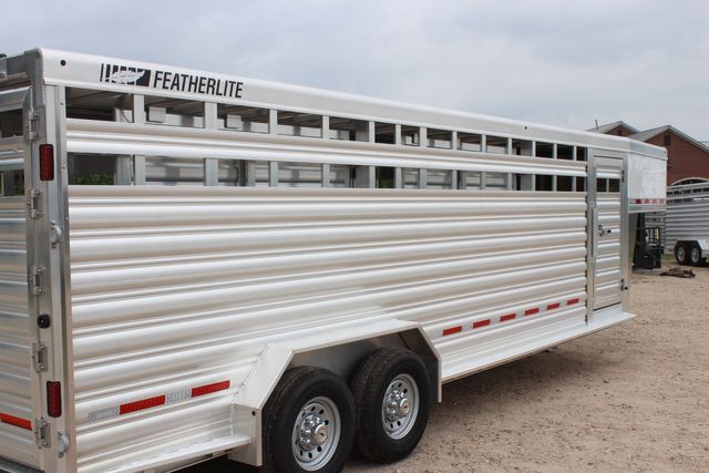 2026 Featherlite 8127 - 24' GN Livestock Trailer All-Aluminum 24' GN Livestock with 2 Cut Gates | CONROE, TX | SportChassis/ Featherlite Trailers of Texas 2026 Featherlite 8127 - 24' GN Livestock Trailer All-Aluminum 24' GN Livestock with 2 Cut Gates | CONROE, TX | SportChassis/ Featherlite Trailers of Texas