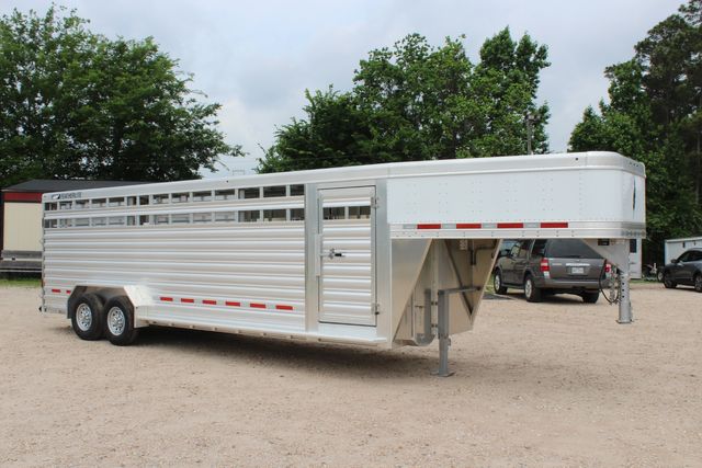 2026 Featherlite 8127 - 24' GN Livestock Trailer All-Aluminum 24' GN Livestock with 2 Cut Gates | CONROE, TX | SportChassis/ Featherlite Trailers of Texas 2026 Featherlite 8127 - 24' GN Livestock Trailer All-Aluminum 24' GN Livestock with 2 Cut Gates | CONROE, TX | SportChassis/ Featherlite Trailers of Texas