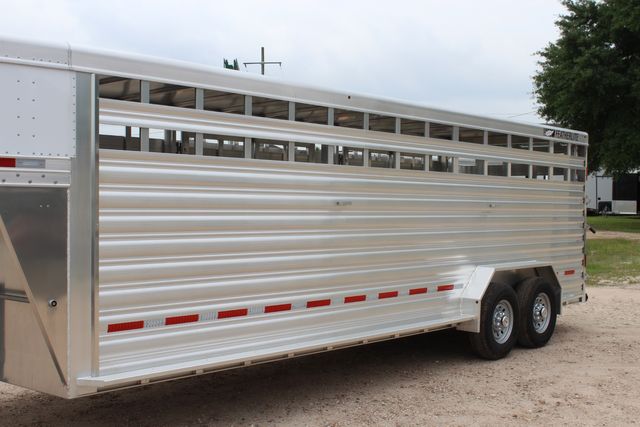 2026 Featherlite 8127 - 24' GN Livestock Trailer All-Aluminum 24' GN Livestock with 2 Cut Gates | CONROE, TX | SportChassis/ Featherlite Trailers of Texas 2026 Featherlite 8127 - 24' GN Livestock Trailer All-Aluminum 24' GN Livestock with 2 Cut Gates | CONROE, TX | SportChassis/ Featherlite Trailers of Texas