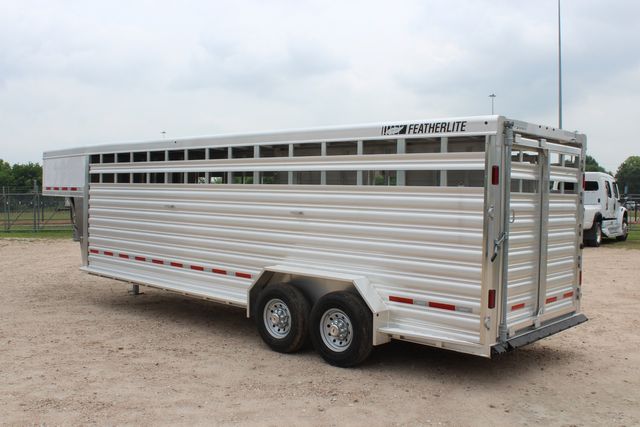 2026 Featherlite 8127 - 24' GN Livestock Trailer All-Aluminum 24' GN Livestock with 2 Cut Gates | CONROE, TX | SportChassis/ Featherlite Trailers of Texas 2026 Featherlite 8127 - 24' GN Livestock Trailer All-Aluminum 24' GN Livestock with 2 Cut Gates | CONROE, TX | SportChassis/ Featherlite Trailers of Texas