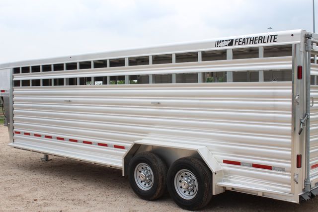 2026 Featherlite 8127 - 24' GN Livestock Trailer All-Aluminum 24' GN Livestock with 2 Cut Gates | CONROE, TX | SportChassis/ Featherlite Trailers of Texas 2026 Featherlite 8127 - 24' GN Livestock Trailer All-Aluminum 24' GN Livestock with 2 Cut Gates | CONROE, TX | SportChassis/ Featherlite Trailers of Texas