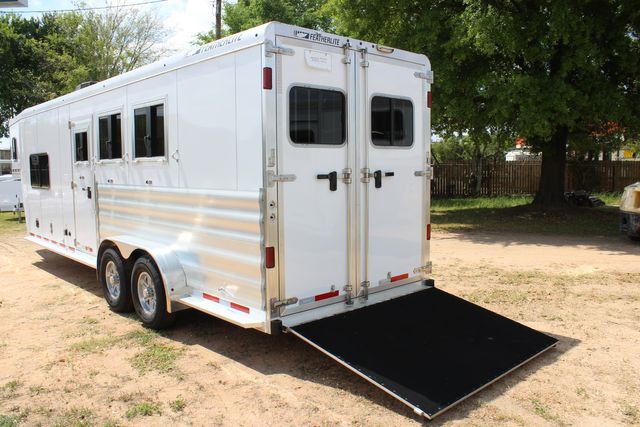 2026 Featherlite 9807 - 3 Horse Slant with 8' LQ 3H Slant GN LQ with Ramp Lining & Insulated Horse | CONROE, TX | SportChassis/ Featherlite Trailers of Texas 2026 Featherlite 9807 - 3 Horse Slant with 8' LQ 3H Slant GN LQ with Ramp Lining & Insulated Horse | CONROE, TX | SportChassis/ Featherlite Trailers of Texas