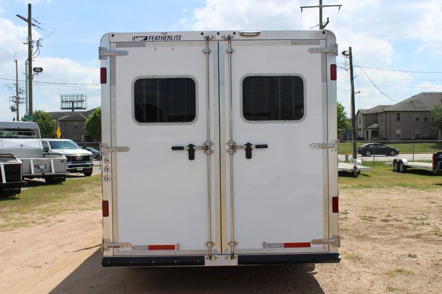 2026 Featherlite 9808 - 3 Horse Slant with 8' LQ 3H Slant GN 11'B LQ w/ Lining & Insulated Horse | CONROE, TX | SportChassis/ Featherlite Trailers of Texas 2026 Featherlite 9808 - 3 Horse Slant with 8' LQ 3H Slant GN 11'B LQ w/ Lining & Insulated Horse | CONROE, TX | SportChassis/ Featherlite Trailers of Texas