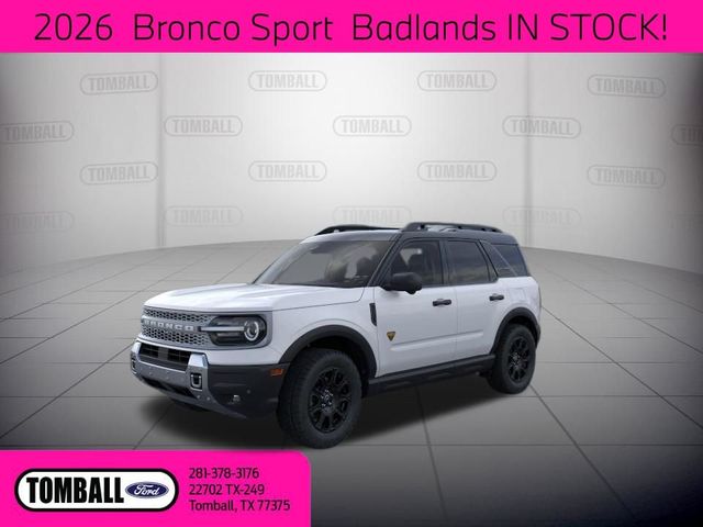 2026 Ford Bronco Sport Badlands | Tomball, TX | Ask Jorge Lopez