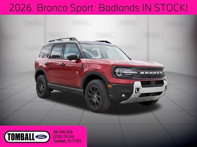2026 Ford Bronco Sport Badlands | Tomball, TX | Ask Jorge Lopez