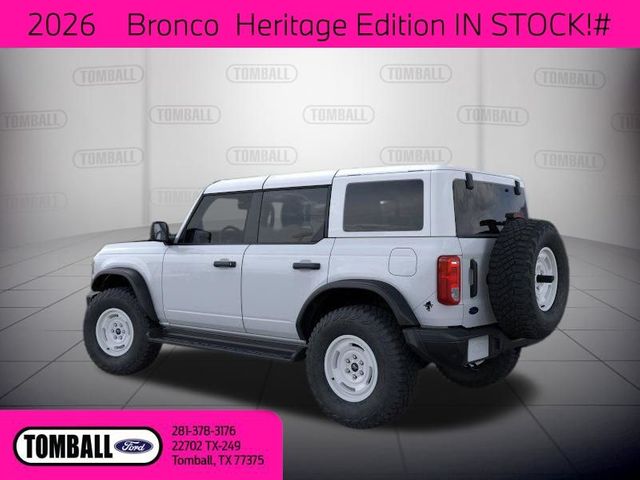 2026 Ford Bronco Heritage Edition