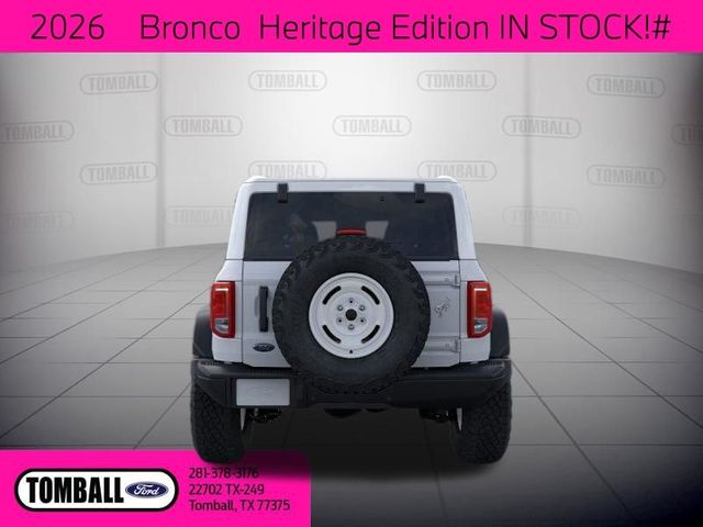 2026 Ford Bronco Heritage Edition