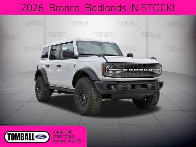 2026 Ford Bronco Badlands | Tomball, TX | Ask Jorge Lopez