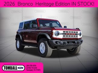 2026 Ford Bronco Heritage Edition | Tomball, TX | Ask Jorge Lopez in Tomball, TX 77375