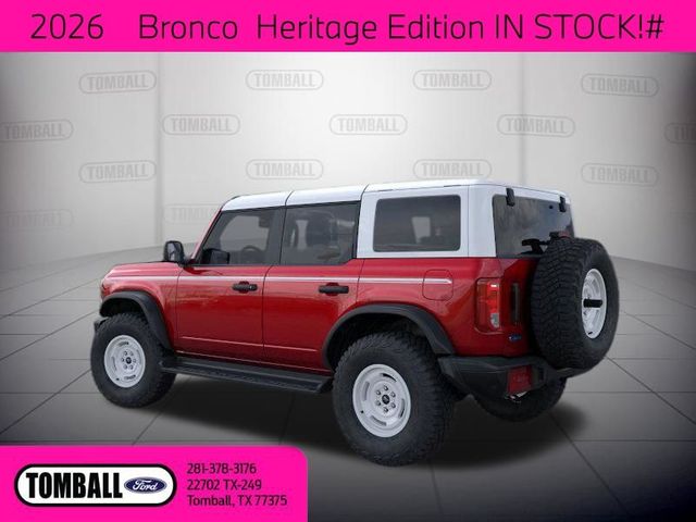 2026 Ford Bronco Heritage Edition