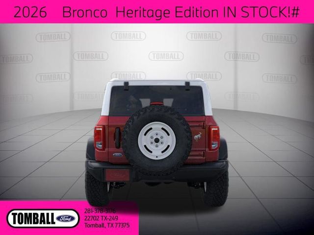 2026 Ford Bronco Heritage Edition