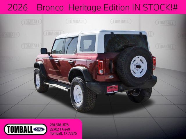 2026 Ford Bronco Heritage Edition