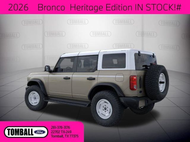 2026 Ford Bronco Heritage Edition