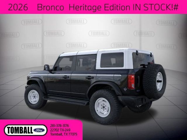 2026 Ford Bronco Heritage Edition