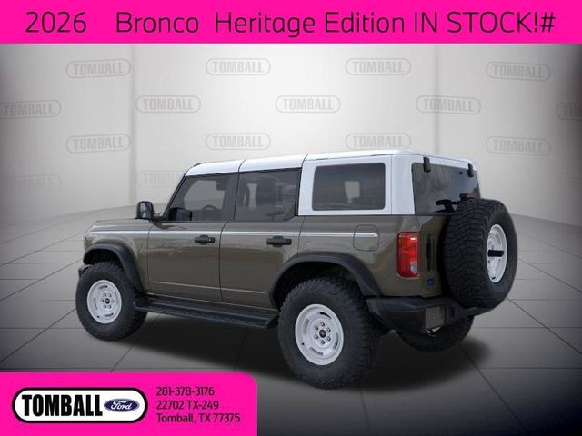 2026 Ford Bronco Heritage Edition