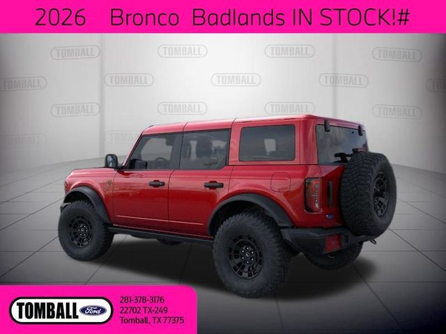 2026 Ford Bronco Badlands