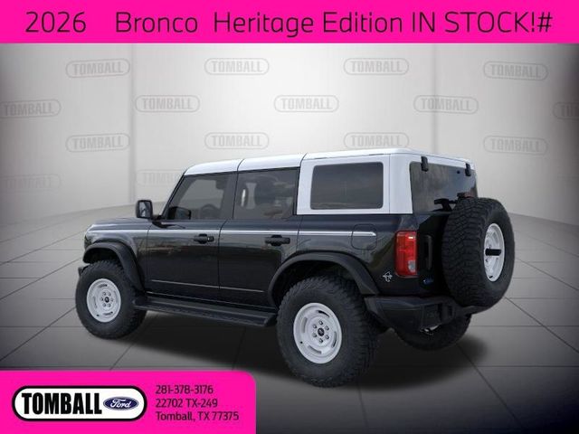 2026 Ford Bronco Heritage Edition
