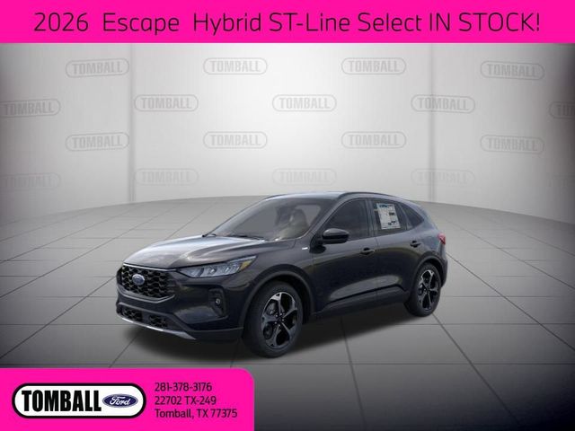 2026 Ford Escape Hybrid ST-Line Select | Tomball, TX | Ask Jorge Lopez