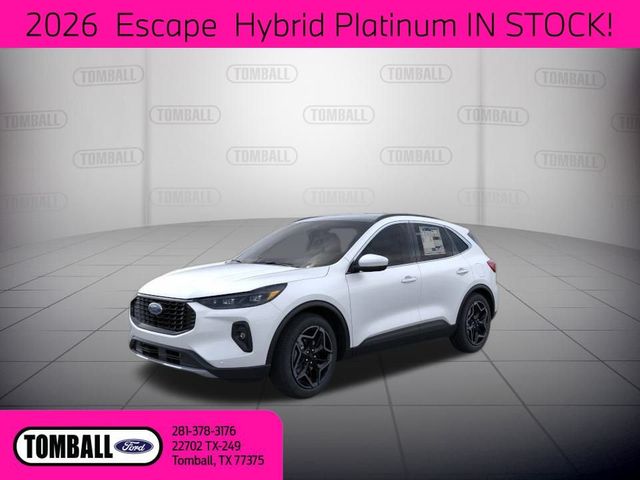 2026 Ford Escape Hybrid Platinum | Tomball, TX | Ask Jorge Lopez