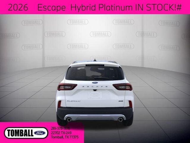 2026 Ford Escape Hybrid Platinum