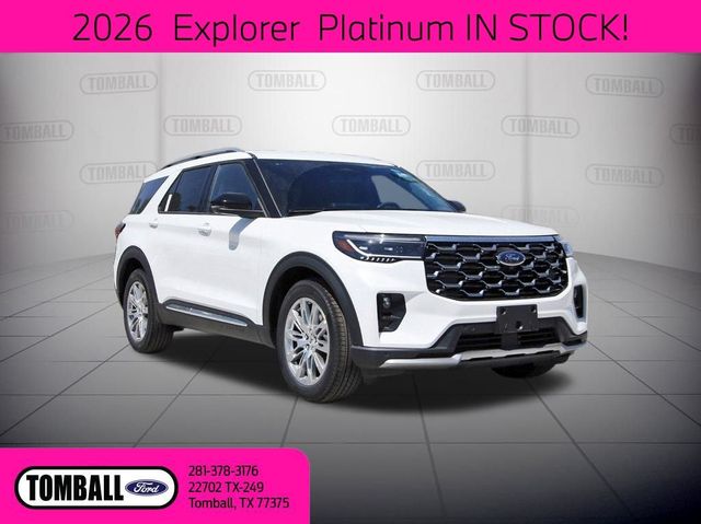 2026 Ford Explorer Platinum | Tomball, TX | Ask Jorge Lopez