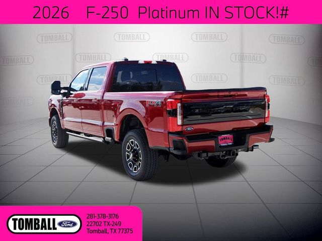2026 Ford F-250 Super Duty Platinum