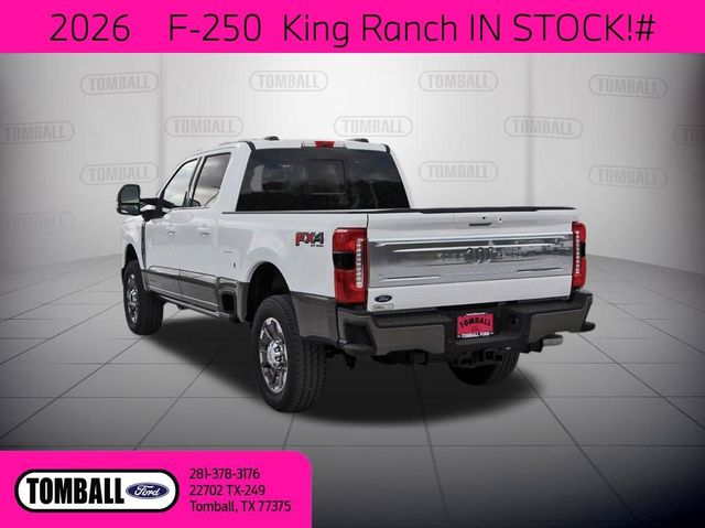 2026 Ford F-250 Super Duty King Ranch