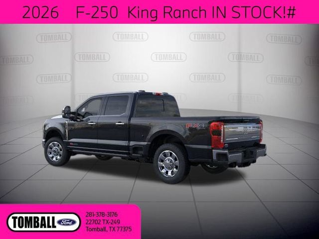 2026 Ford F-250 Super Duty King Ranch