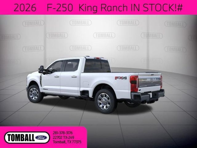2026 Ford F-250 Super Duty King Ranch