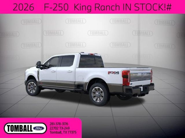 2026 Ford F-250 Super Duty King Ranch
