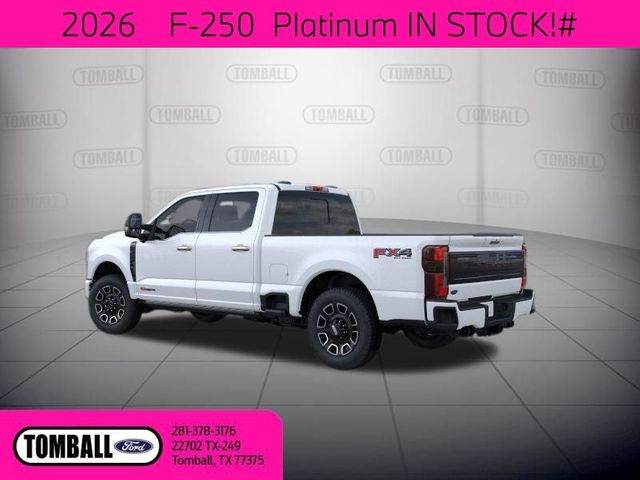 2026 Ford F-250 Super Duty Platinum