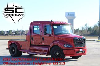 2026 Freightliner M2+112 SportChassis LH7 DD13 520hp Blackout Package | CONROE, TX | SportChassis/ Featherlite Trailers of Texas
