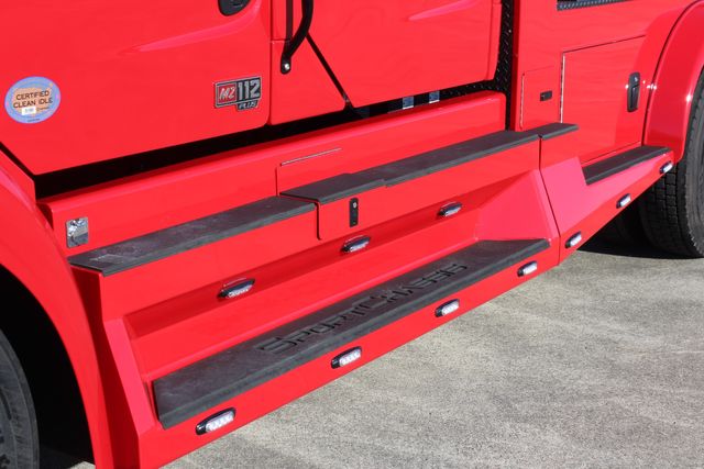 2026 Freightliner M2+112 SportChassis LH7 DD13 520hp Blackout Package | CONROE, TX | SportChassis/ Featherlite Trailers of Texas