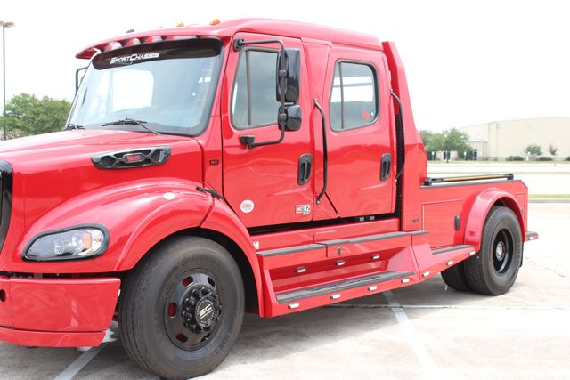 2026 Freightliner M2+112 SportChassis LH7 DD13 505hp Blackout Package | CONROE, TX | SportChassis/ Featherlite Trailers of Texas