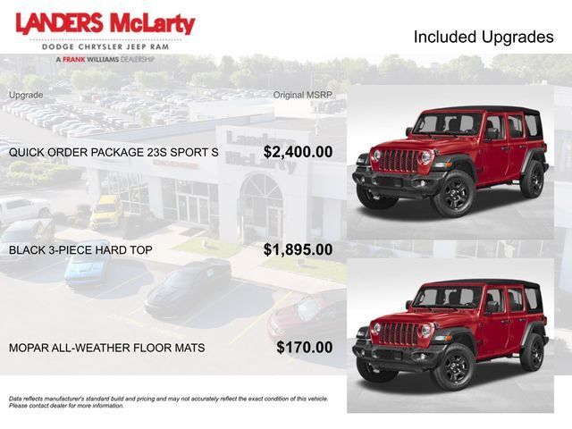 2026 Jeep Wrangler Sport S