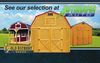 2026 Old Hickory Sheds 10x16 Lofted Barn | Dickinson, ND | West Dakota Sheds