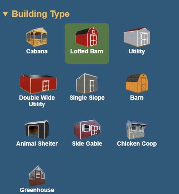 2026 Old Hickory Sheds 12x20 Lofted Barn