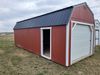 2026 Old Hickory Sheds 12x28 Light Duty Barn Style Garage | Dickinson, ND | West Dakota Sheds