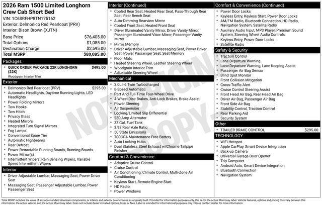2026 Ram 1500 Limited