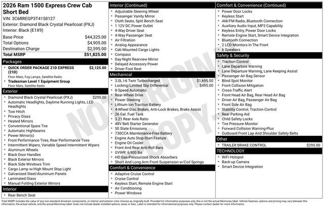 2026 Ram 1500 Express
