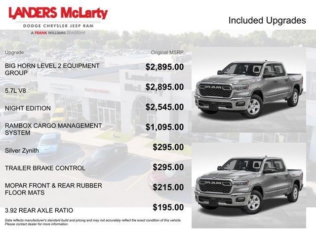 2026 Ram 1500 Big Horn/Lone Star