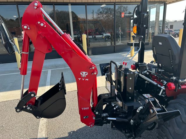 2026 Tym T254 Hydrostatic Sub Compact with Backhoe  | Madison, Georgia | Youngblood Tractor