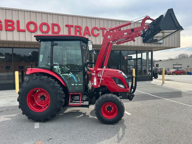2026 Tym T574C Cab Gear Drive Compact Utility with Loader  | Madison, Georgia | Youngblood Tractor